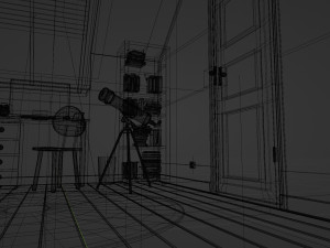 卡通房003 3D 模型