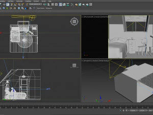 CARTOON ROOM 003 3D Model