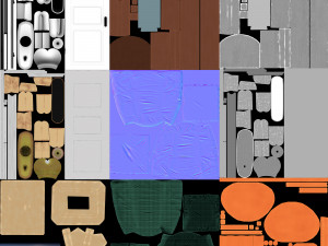 卡通房003 3D 模型