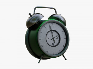 Cartoon Animated Alarm clock 3D Модель