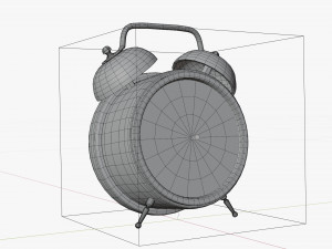 Cartoon Animated Alarm clock 3D-Modell