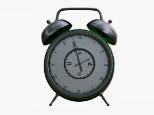 Cartoon Animated Alarm clock 3D Model