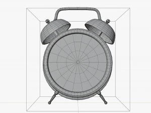 Cartoon Animated Alarm clock 3D Model