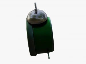Cartoon Animated Alarm clock 3D Model
