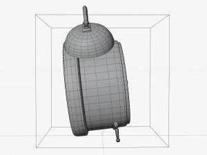 Cartoon Animated Alarm clock 3D-Modell