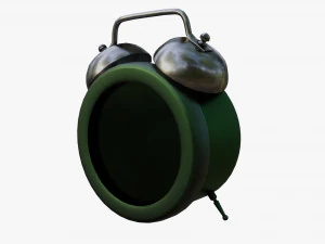 Cartoon Animated Alarm clock 3D Model