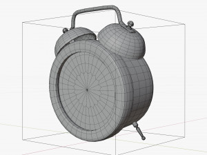 Cartoon Animated Alarm clock 3D-Modell
