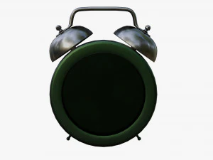 Cartoon Animated Alarm clock 3D Model