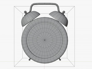 Cartoon Animated Alarm clock 3D-Modell