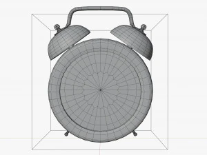 Cartoon Animated Alarm clock 3D Model