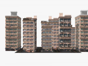 Anime Building 3D Model