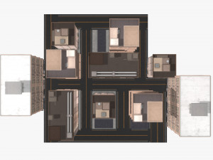 Anime Building 3D 模型