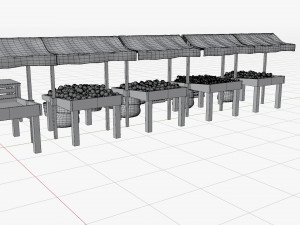 Marketplace - Old Shop - Cartoon Style Modèle 3D