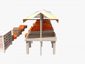 Marketplace - Old Shop - Cartoon Style Modèle 3D