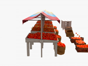 Marketplace - Old Shop - Cartoon Style Modèle 3D