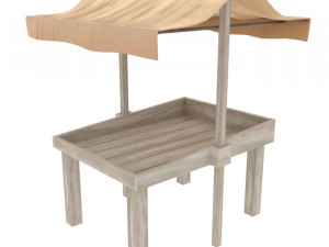 Marketplace - Old Shop - Cartoon Style Modèle 3D