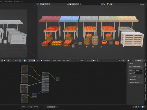 Marketplace - Old Shop - Cartoon Style Modèle 3D
