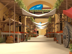 Marketplace- Sand- East Modèle 3D