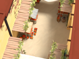 Marketplace- Sand- East Modèle 3D