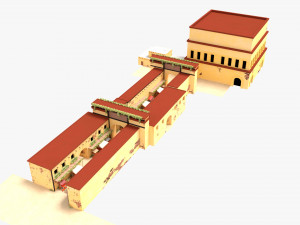 Marketplace- Sand- East Modèle 3D