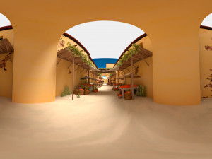 Marketplace- Sand- East Modèle 3D