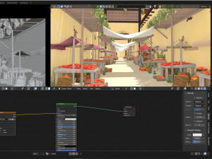Marketplace- Sand- East Modèle 3D