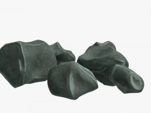 Stylized Rock for Cartoon and Anime 3Dモデル