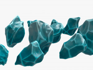 Stylized Rock for Cartoon and Anime 3Dモデル