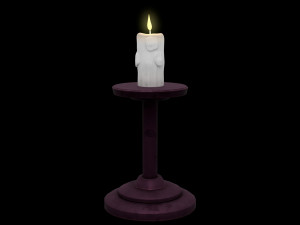 Fantasy Stylized Halloween Lamp 3D 模型