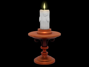 Fantasy Stylized Halloween Lamp 3D 模型