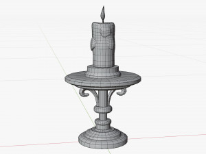 Fantasy Stylized Halloween Lamp 3D 模型