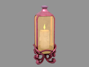 Fantasy Stylized Halloween Lamp 3D 模型