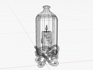 Fantasy Stylized Halloween Lamp 3D 模型