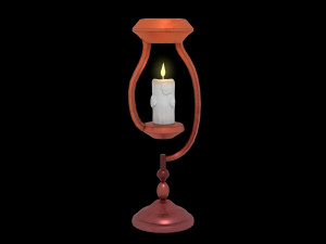 Fantasy Stylized Halloween Lamp 3D 模型