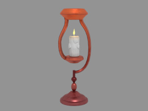 Fantasy Stylized Halloween Lamp 3D 模型