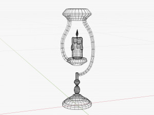 Fantasy Stylized Halloween Lamp 3D 模型