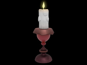 Fantasy Stylized Halloween Lamp 3D 模型