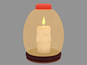 Fantasy Stylized Halloween Lamp 3D 模型