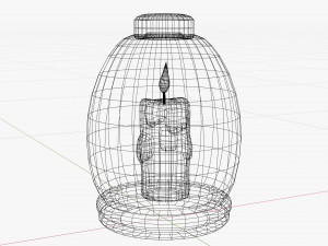 Fantasy Stylized Halloween Lamp 3D 模型