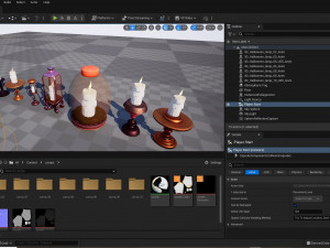Fantasy Stylized Halloween Lamp 3D 模型