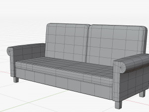 Cartoon Sofa Model Model 3D