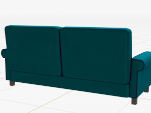 Cartoon Sofa Model Model 3D