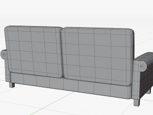 Cartoon Sofa Model Model 3D