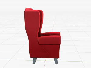 Cartoon Sofa Model 3D Model