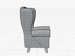 Cartoon Sofa Model Model 3D