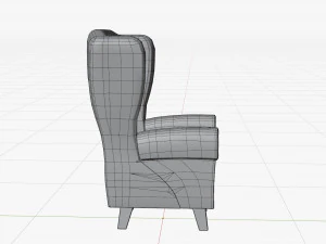 Cartoon Sofa Model 3D Model