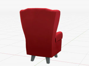 Cartoon Sofa Model 3D Model