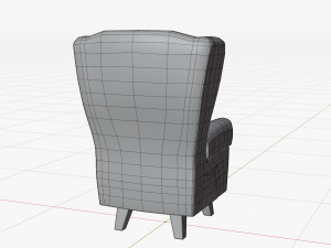 Cartoon Sofa Model Model 3D