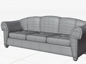 Cartoon Sofa Model Model 3D