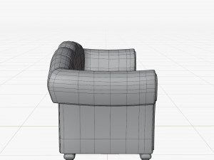 Cartoon Sofa Model Model 3D